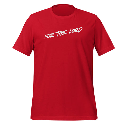 For The Lord - T-Shirt (Red)